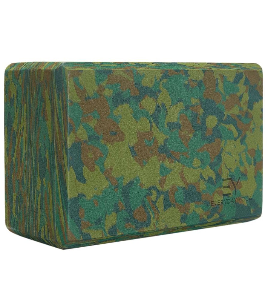 Yoga Mats & Props Everyday Yoga | 4 Inch Foam Yoga Block Heritage Camo