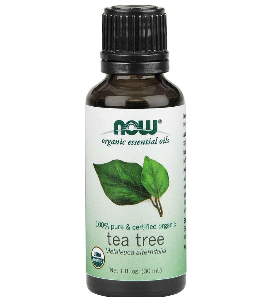 Home & Wellness NOW | Organic Tea Tree Essential Oil 1 Oz