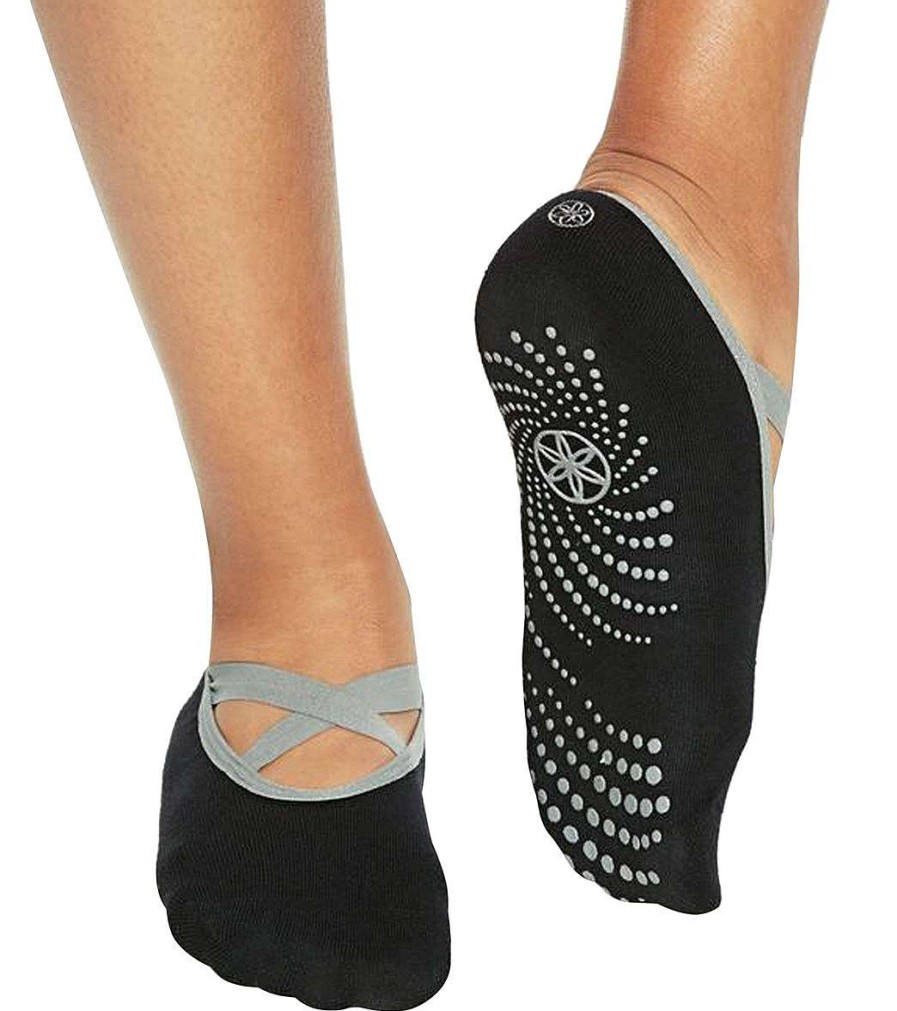 Accessories Gaiam | Grippy Barre Yoga Socks O/S Black