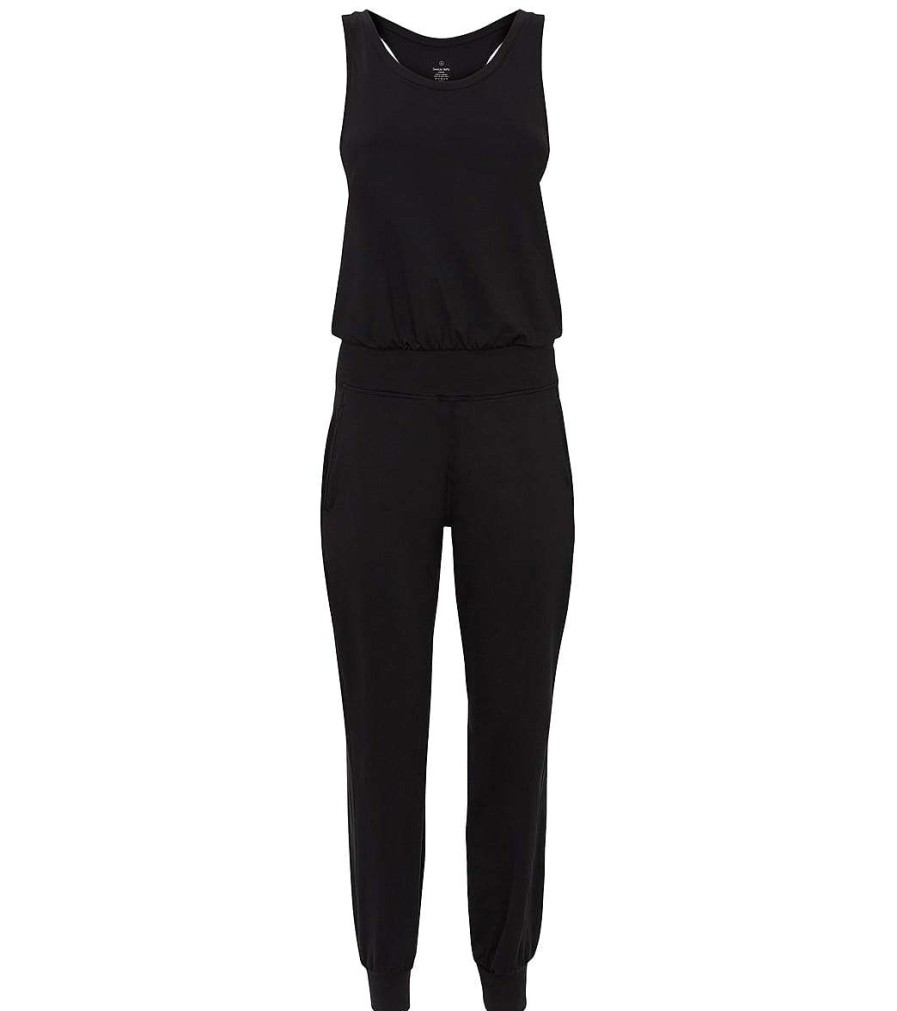 Clothing Sweaty Betty Yoga Leotards & Jumpsuits | Gary Jumpsuit Black