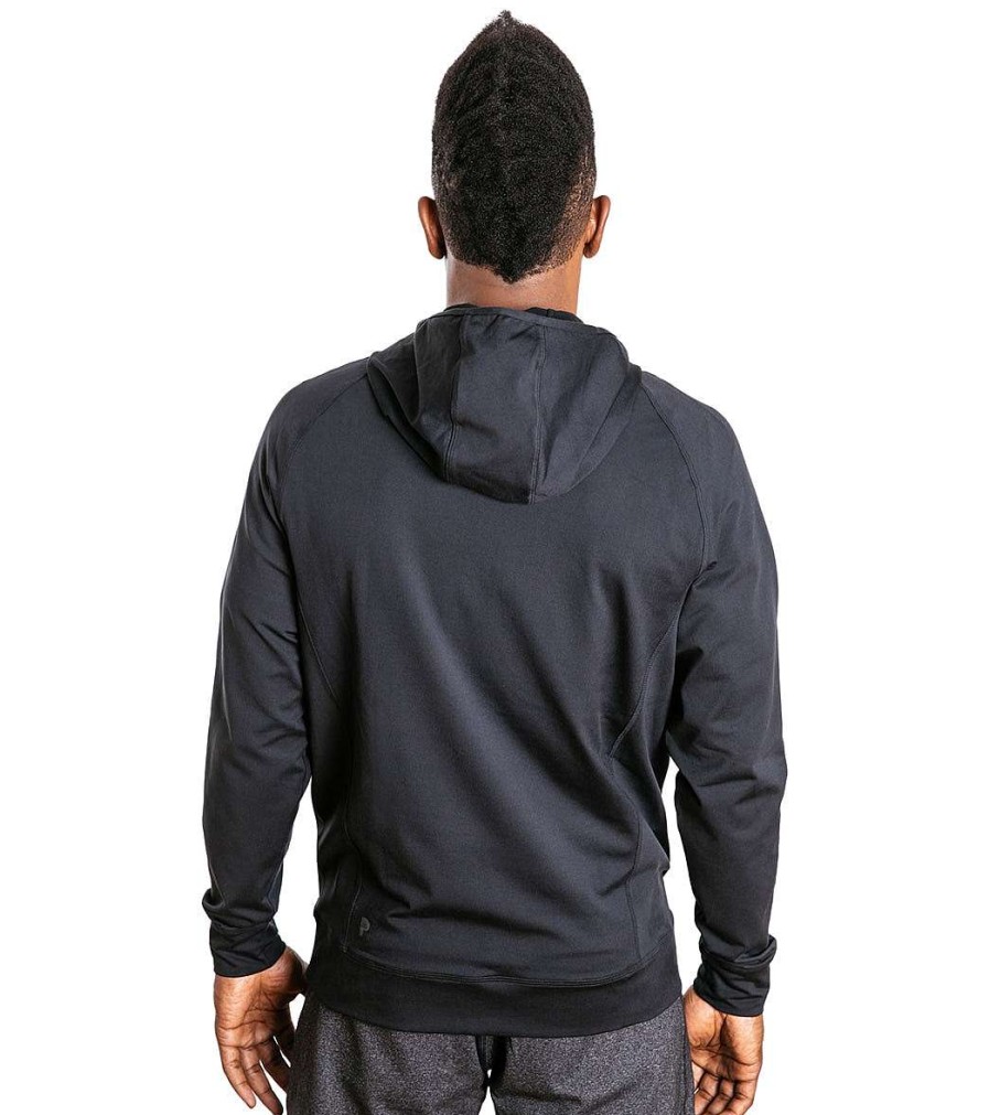 Clothing Public Rec Men'S Yoga Jackets & Hoodies | Politan Hoodie Black