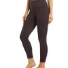 Clothing Marika Yoga Leggings | High Waisted Printed Leggings Heather Wild Plum