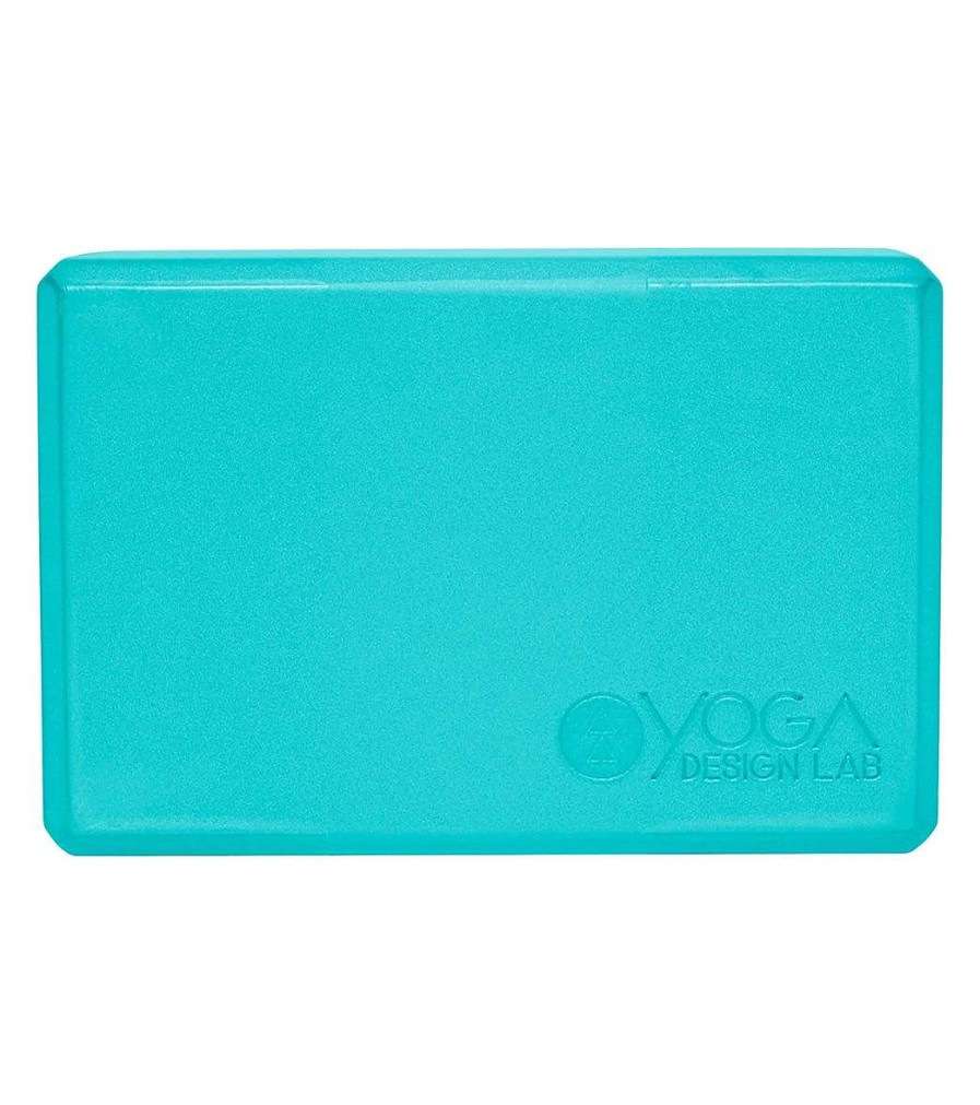 Yoga Mats & Props Yoga Design Lab | Recycled Foam Yoga Block Aqua Sky