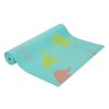 Yoga Mats & Props Everyday Yoga | Elephant Kid'S Yoga Mat Aqua