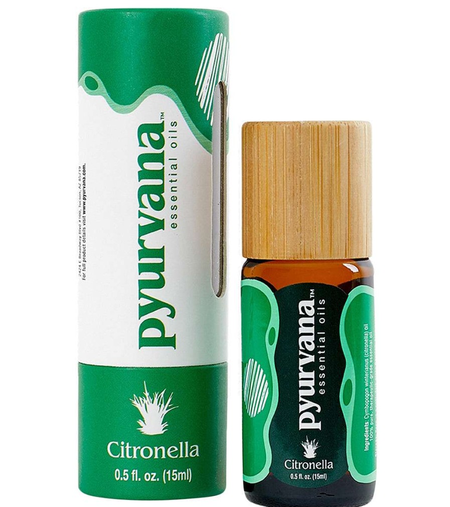 Home & Wellness Pyurvana | 100% Pure Citronella Essential Oil