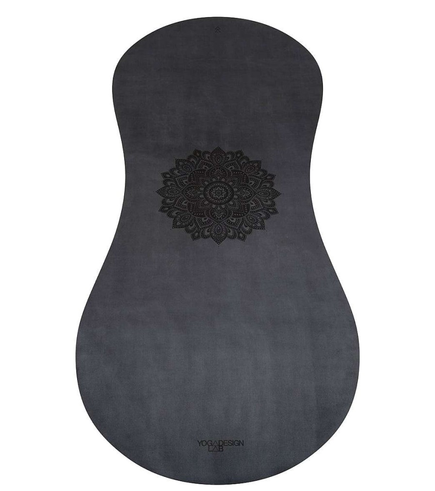 Yoga Mats & Props Yoga Design Lab | Curve Yoga Mat 3.5Mm Mandala Charcoal