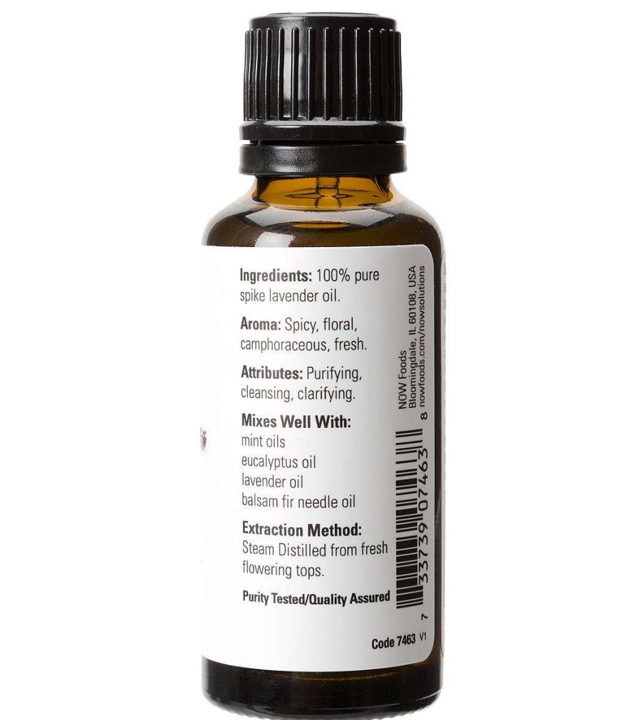 Home & Wellness NOW | 100% Pure Spike Lavender Oil Latifolia 1 Oz