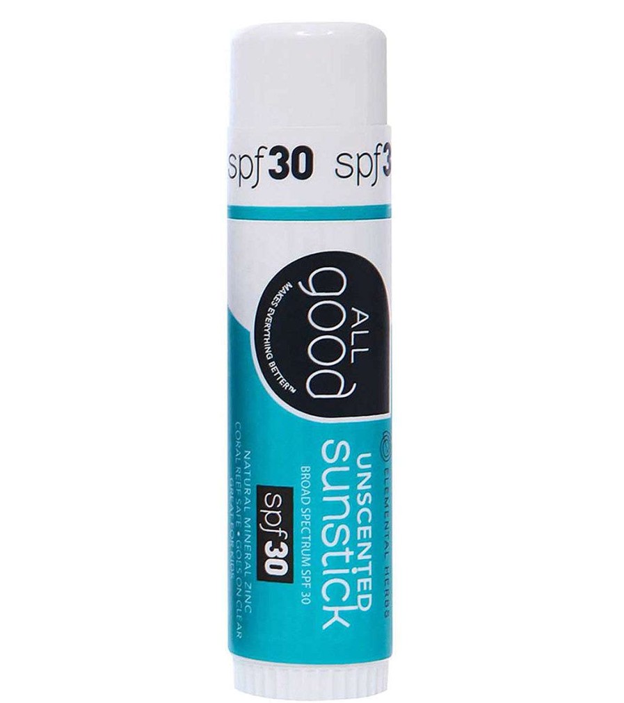 Home & Wellness All Good | Spf 30 Zinc Unscented Sunstick .6Oz