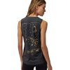 Clothing Spiritual Gangster Yoga Tops | Gratitude Muscle Tank Vintage Black