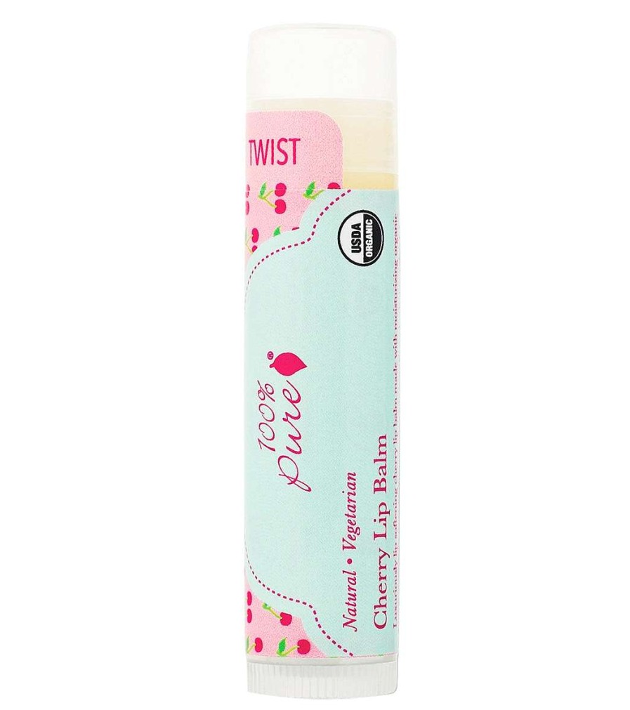 Home & Wellness 100% Pure | Cherry Lip Balm