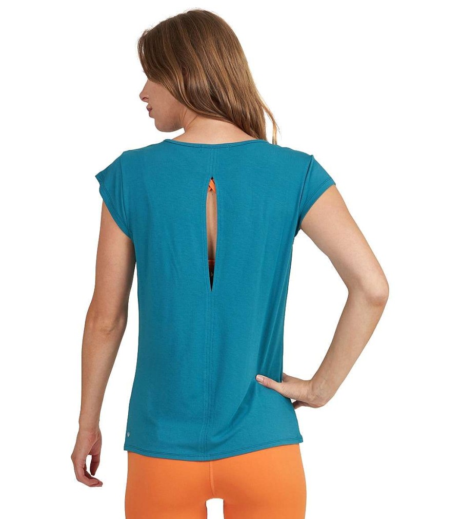 Clothing Thrive Societe Yoga Tops | Keyhole Back Tee