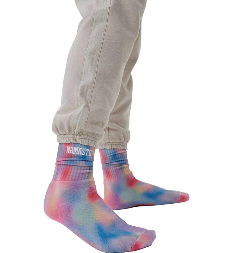 Accessories Spiritual Gangster | Namaste Crew Sock Aura Print