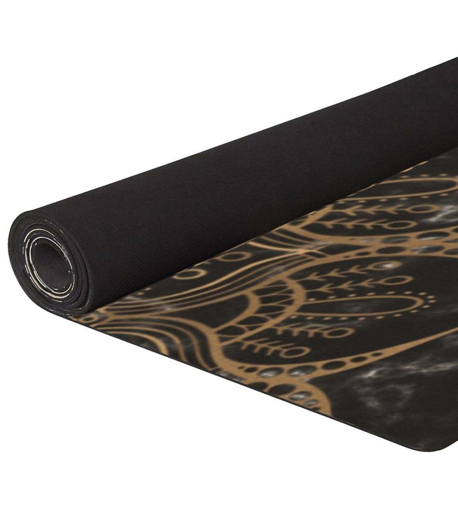 Yoga Mats & Props Shakti Warrior | Sahasrara Hemp Yoga Mat 72" 3Mm Black