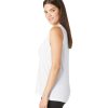 Clothing Beyond Yoga Yoga Tops | Signature Scoop Tank White