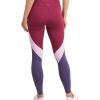 Clothing Thrive Societe Yoga Leggings | Color Block Legging Loganberry