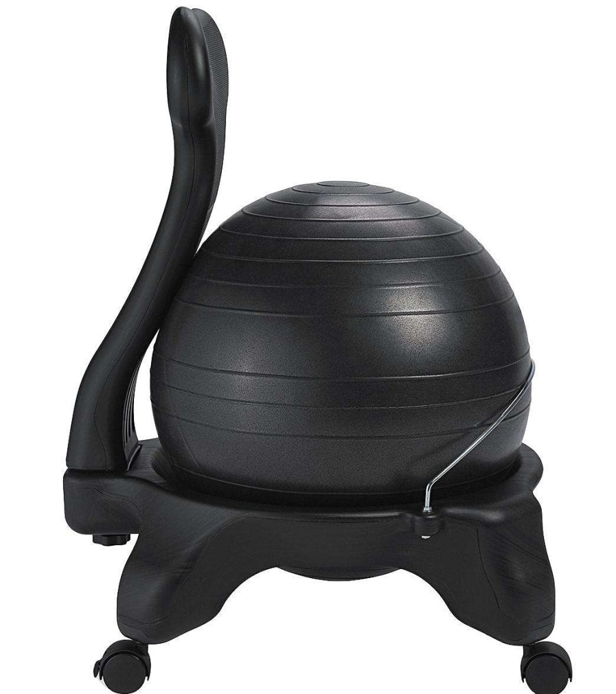 Yoga Mats & Props Gaiam | Balance Ball Chair Charcoal