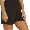 Clothing Glyder Yoga Shorts | Vintage Oversized Sweat Short Black