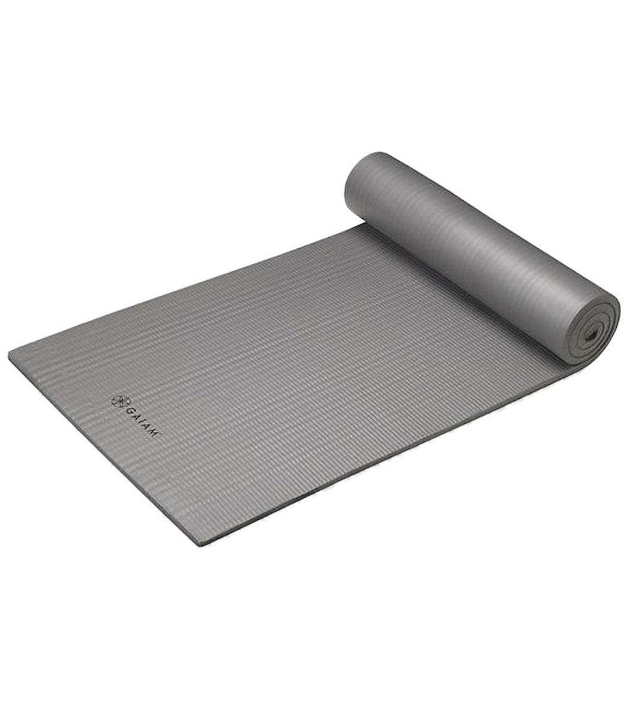 Yoga Mats & Props Gaiam | Fitness Mat 23.6" 15Mm Grey