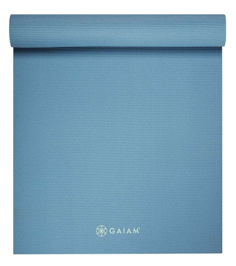 Yoga Mats & Props Gaiam | 5Mm Yoga Mat Blue Shadow