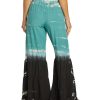 Clothing Yak & Yeti Yoga Pants | Boho Tiered Palazzo Tie Dye Pants