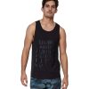 Clothing Spiritual Gangster Men'S Yoga Shirts | Humble Namaste Tank Vintage Black