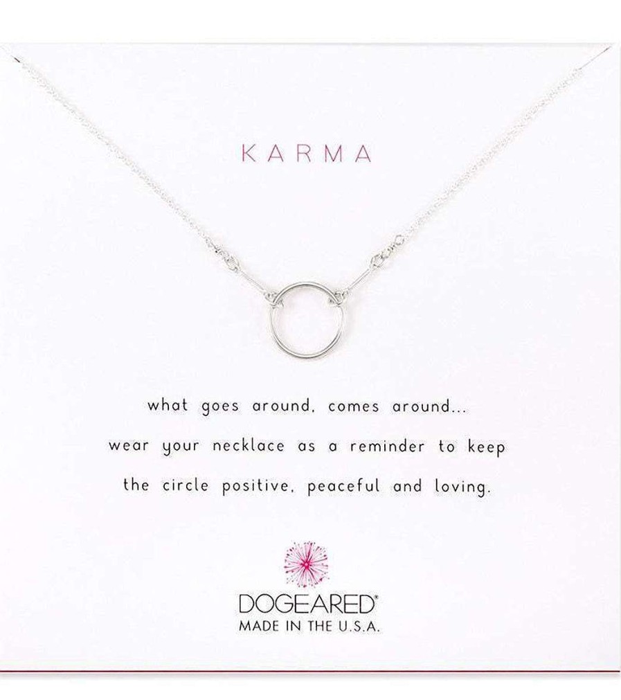 Accessories Dogeared | Karma Bracelet Pull Closure Sterling Silver