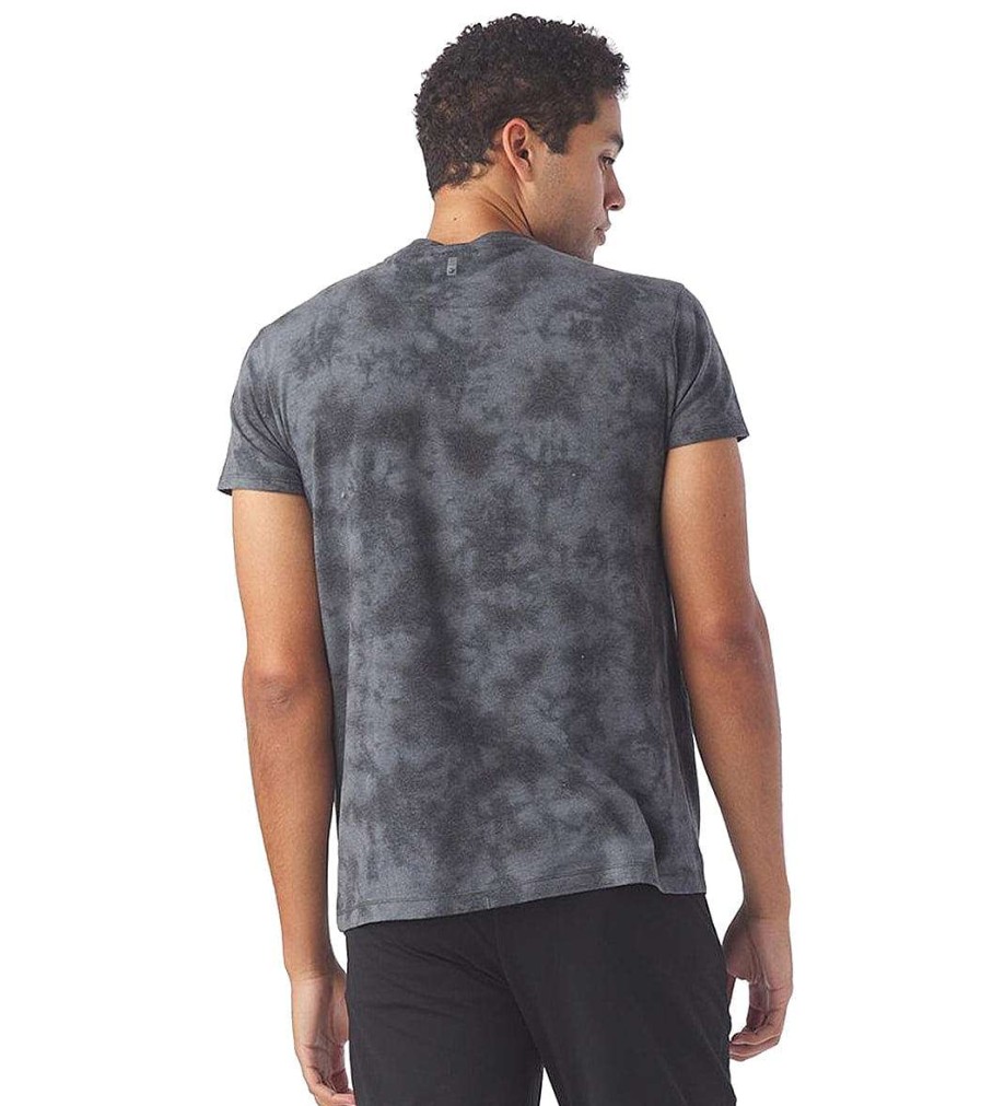 Clothing Glyder Men'S Yoga Shirts | Salton Tee Black