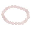 Accessories Yak & Yeti | Rose Quartz Beaded Bracelet Pink