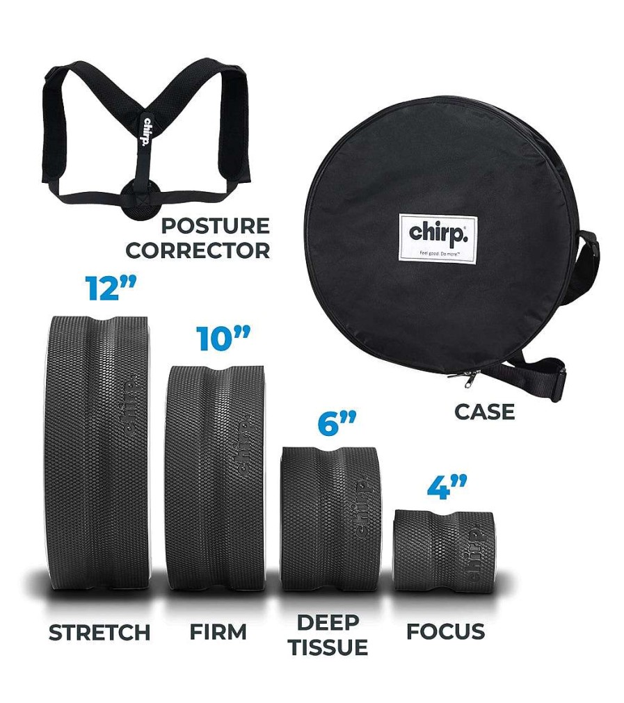 Yoga Mats & Props Chirp | Ultimate Neck And Back Pain Bundle