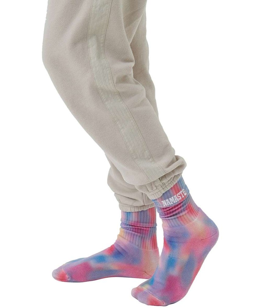 Accessories Spiritual Gangster | Namaste Crew Sock Aura Print