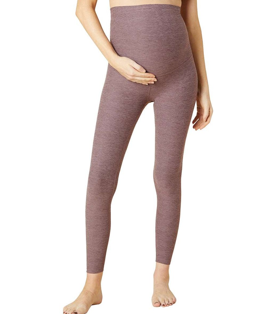 Clothing Beyond Yoga Yoga Leggings | Spacedye Love The Bump Midi Maternity Leggings