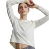 Clothing Varley Yoga Tops | Dalwood Top Ivory