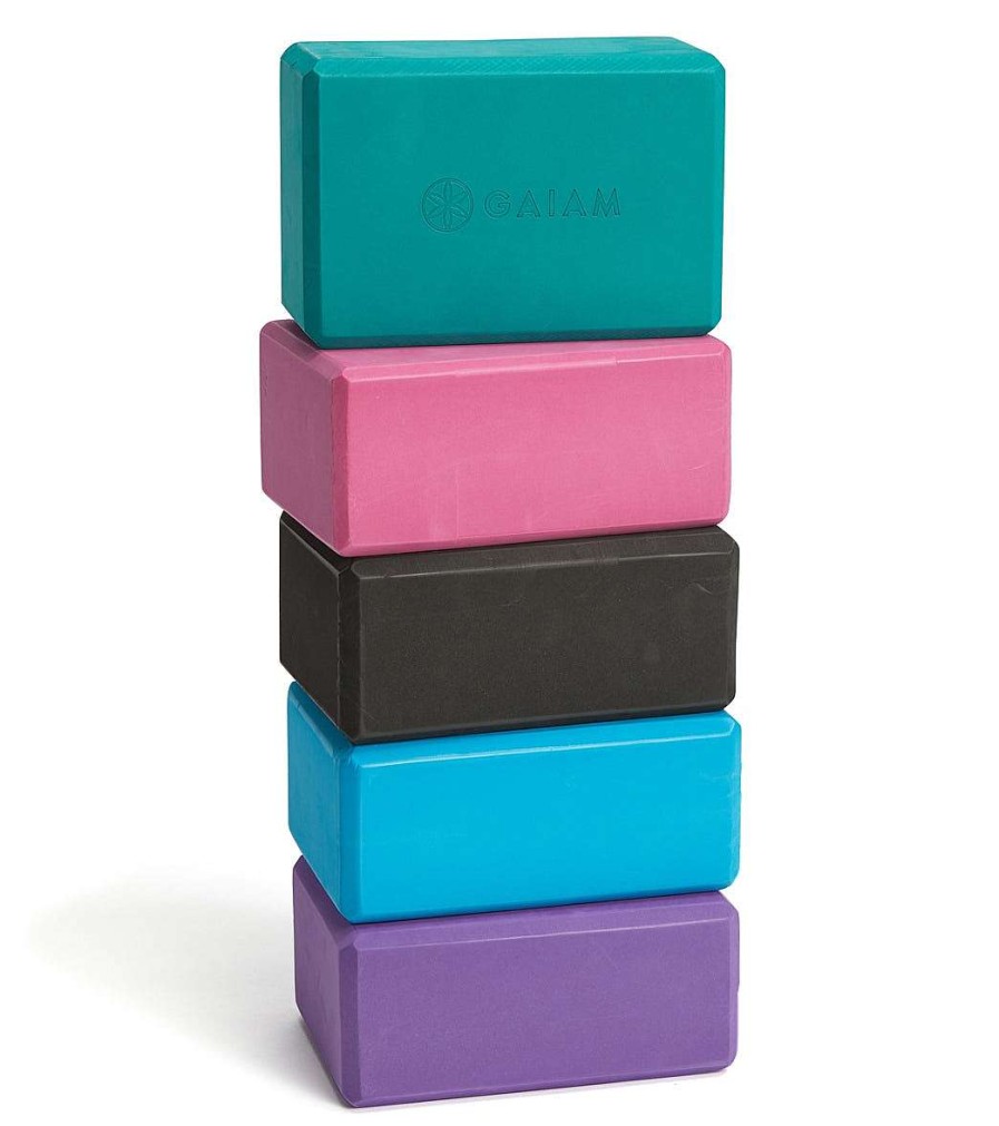 Yoga Mats & Props Gaiam | Foam Yoga Block 4 Inch