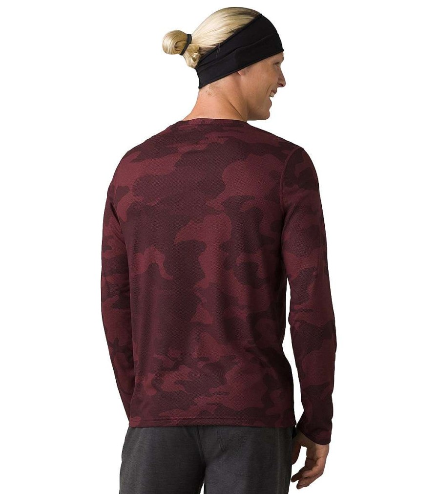 Clothing prAna Men'S Yoga Shirts | Men'S Prospect Heights Graphic Ls