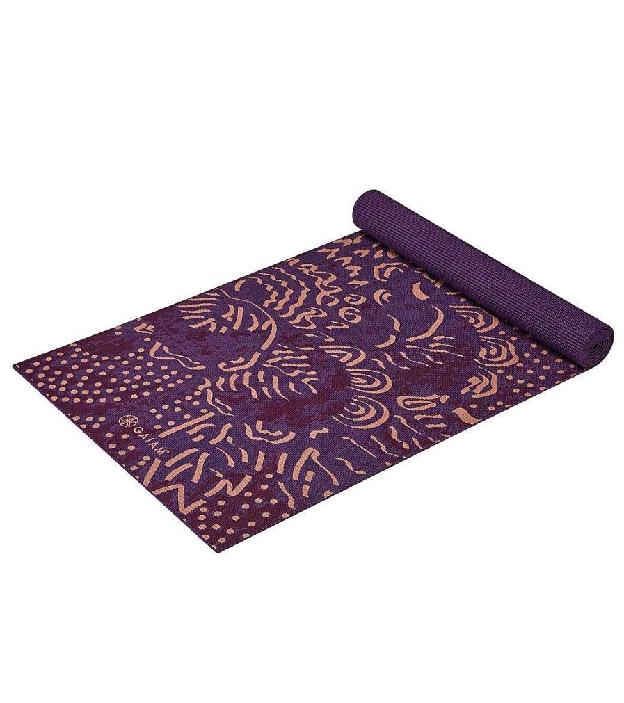 Yoga Mats & Props Gaiam | Classic Yoga Mat 68" 4Mm Mulberry Cluster