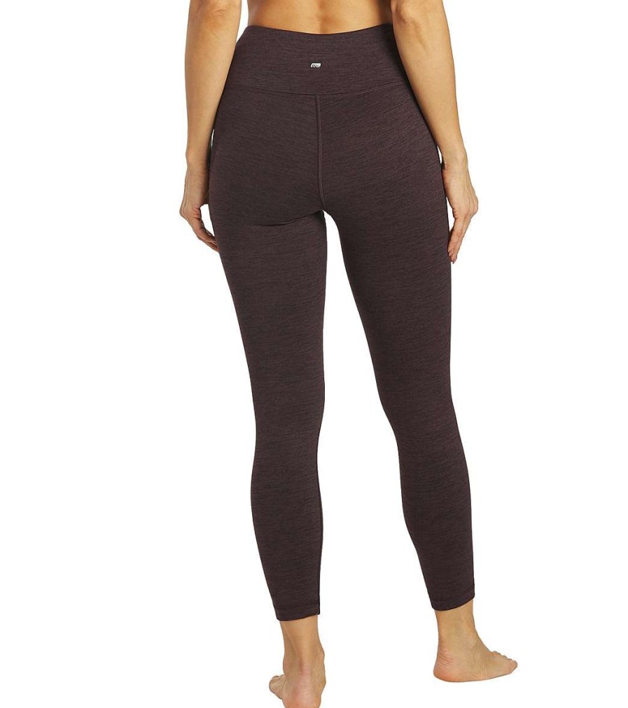 Clothing Marika Yoga Leggings | High Waisted Printed Leggings Heather Wild Plum