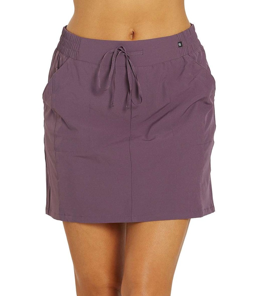 Clothing Marika Yoga Dresses & Skirts | Kira Stretch Woven Skort