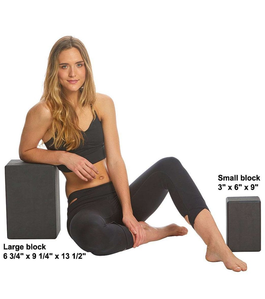 Yoga Mats & Props Everyday Yoga | Foam Super Block Black