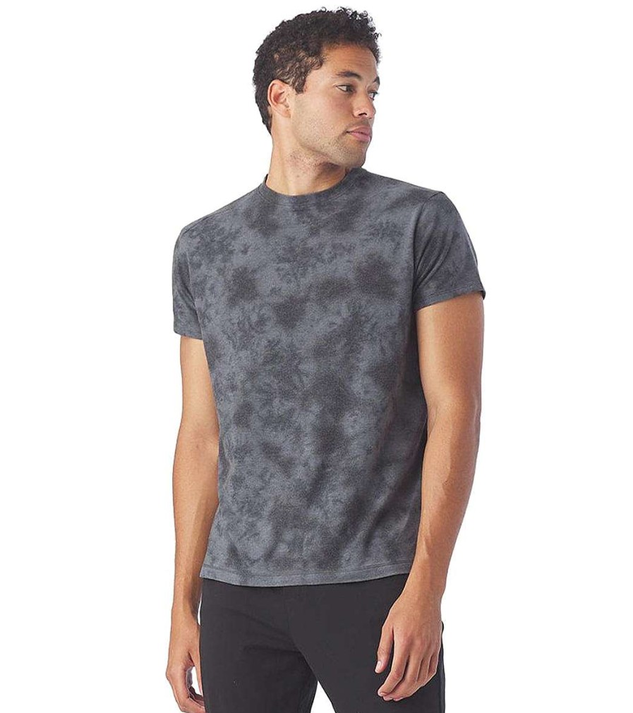 Clothing Glyder Men'S Yoga Shirts | Salton Tee Black