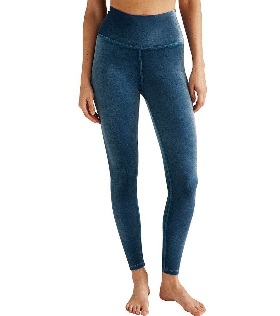 Clothing Beyond Yoga Yoga Leggings | Velvet Motion High Waisted 7/8 Yoga Leggings