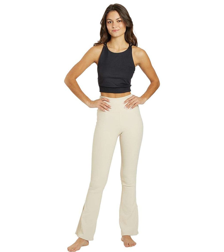 Clothing Thrive Societe Yoga Pants | Side Slit Flare Legging