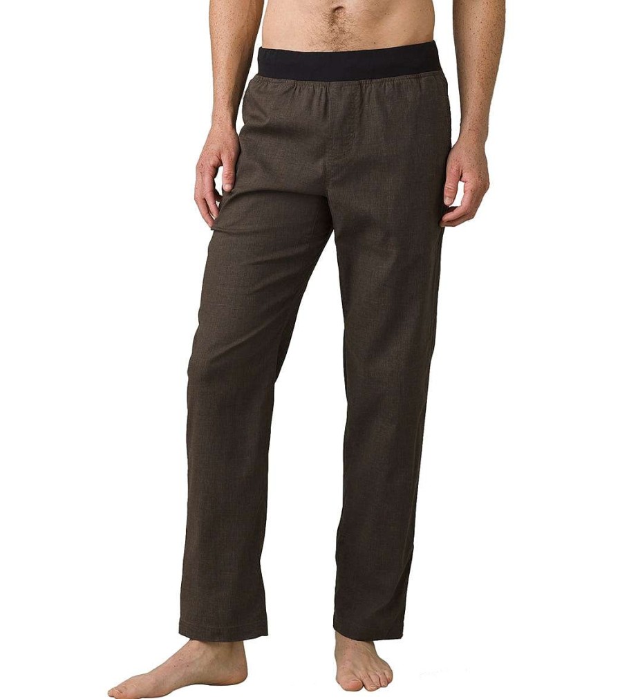 Clothing prAna Men'S Yoga Pants | Men'S Vaha Straight Pant Black Olive