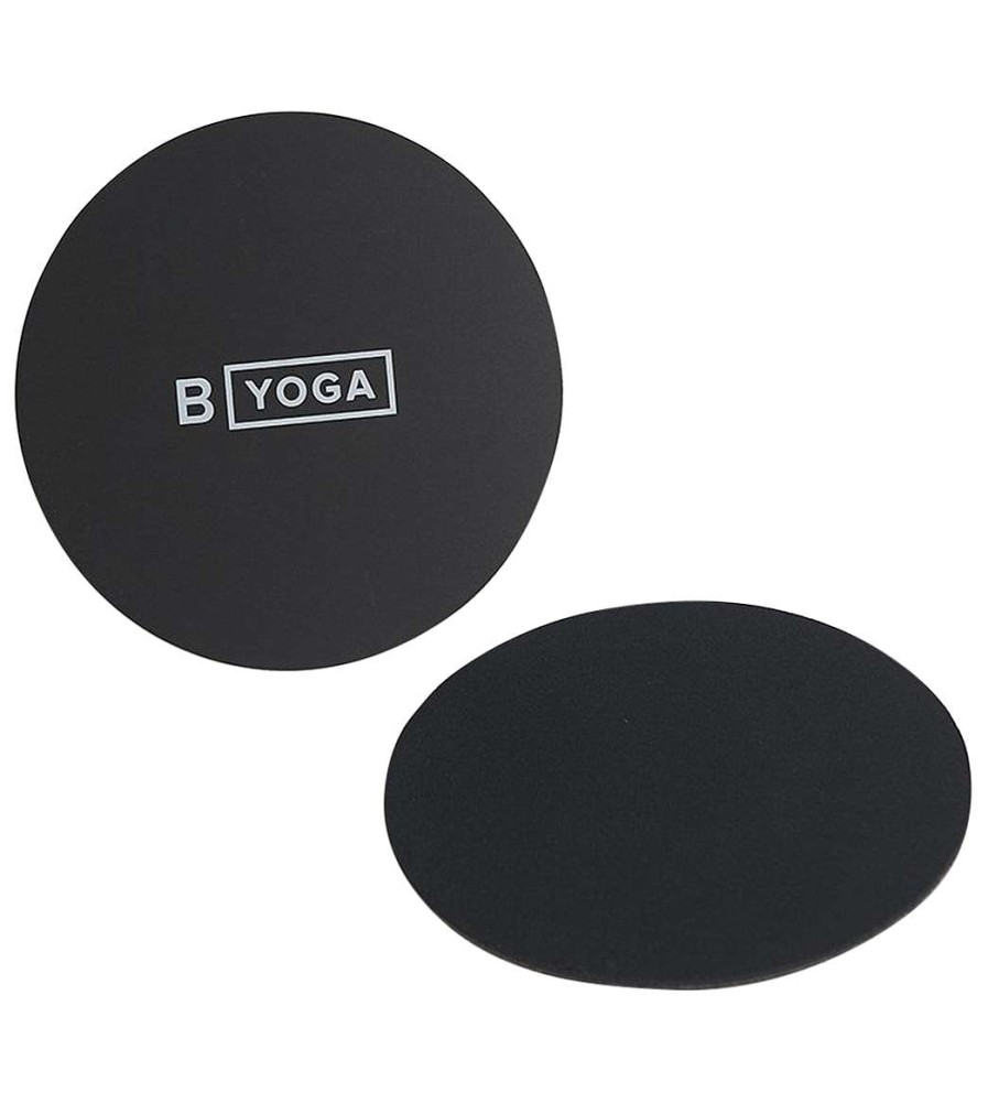 Yoga Mats & Props B Yoga | The Strength Sliders Black