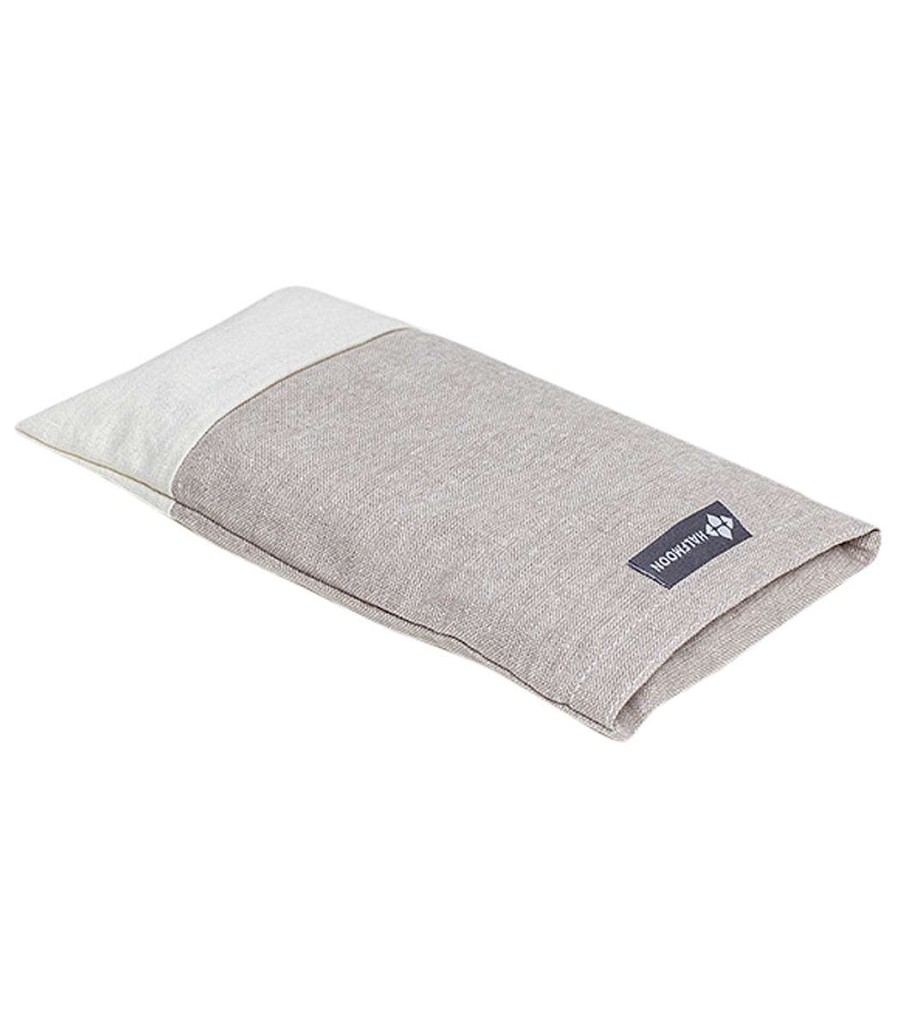 Yoga Mats & Props Halfmoon | Linen Eye Pillow Plum/Ivory