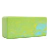 Yoga Mats & Props Everyday Yoga | Kid'S 3 Inch Marbled Foam Yoga Block Turquoise Multi