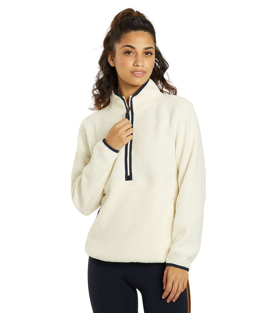 Clothing Splits 59 Yoga Jackets & Sweatshirts | Libby Sherpa Half Zip