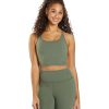 Clothing NUX Yoga Support Tanks | Willow Cami Evergreen