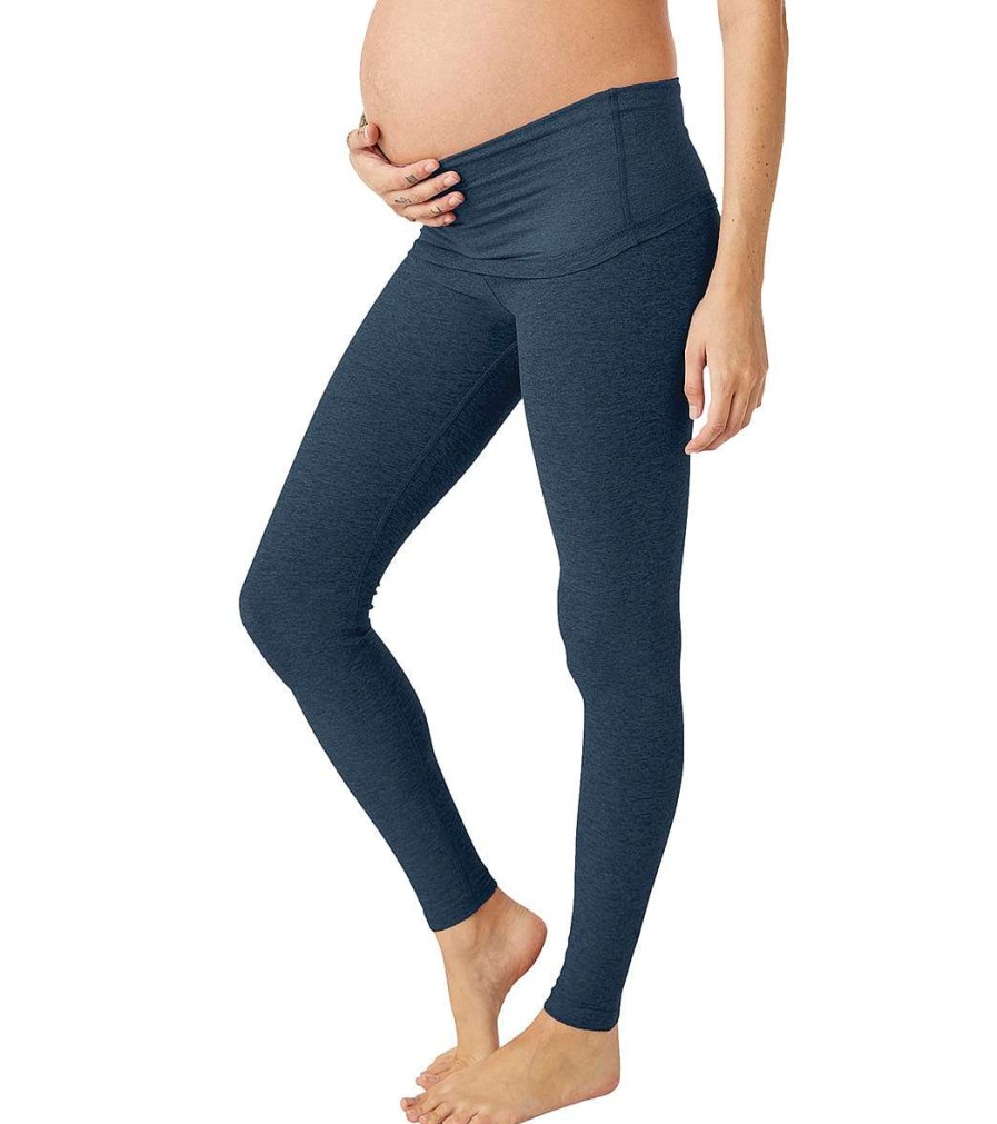 Clothing Beyond Yoga Yoga Leggings | Spacedye Love The Bump Midi Maternity Leggings