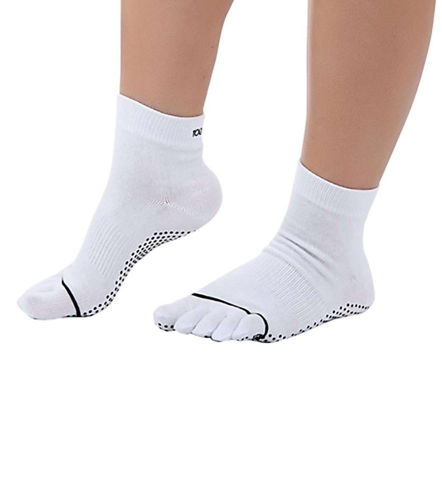 Accessories Toesox | Ankle Length Full-Toe Yoga Grip Socks Ciao