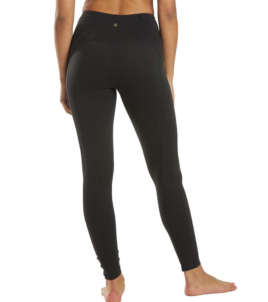 Clothing prAna Yoga Leggings | Paiz Yoga Leggings Black